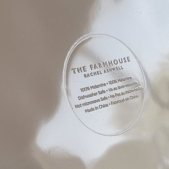 Thanksgiving Melamine Platter Farmhouse Rachel Ashwell 14x18 Retro Holiday New - Picture 10 of 10